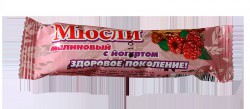Батончик 25 г малина с йогуртом