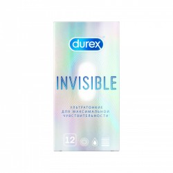 Презервативы Durex инвизибл ультратонкие 12 шт.