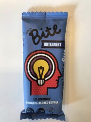 Батончик Bite Интеллект фруктово-ореховый миндаль-яблоко-корица 11% протеина 45 г (20шт./уп.,4уп./кор.)