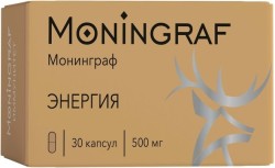 Марал Энергия, Moningraf (Монинграф) капс. 500 мг №30