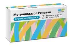 Метронидазол Реневал, табл. 250 мг №40